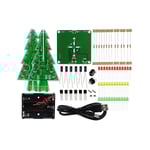 DIY Julgran Lödprojekt, 3D Julgranar LED-kit Gör-det-själv Elektroniskt Kit Lödning Som