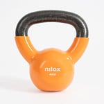 Nilox, Kettlebell 4 kg, poids de gymnastique et pour entraînement à la maison, Kettlebell avec poignée confortable et base de plateau anti-enroulement, entrainement en cascade Poids fixe 4 kg