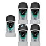 5 x 50ml Sure Men Sensitive Antiperspirant Deodorant Stick 48h Protection