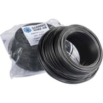Najtråd plastbelagd 100meter Scandicwire (Svart, Rostfri)