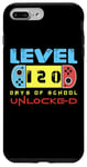 Coque pour iPhone 7 Plus/8 Plus Level 120 Days Of School Jeux vidéo débloqués pour garçons