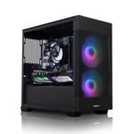 AWD-IT 205M Mesh RGB Ryzen 5600X 6 Core NVIDIA RTX 4070 Ti 12GB Desktop PC for Gaming