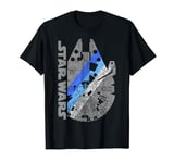 Star Wars Millennium Falcon Blue Shadow T-Shirt