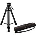 SHAPE Freelance Heavy-Duty Tripod with Fluid Head