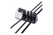 StarTech.com Peripheral Cable Anchor Lock, Keyboard/Mouse Cable Trap - säkerhetskabelankare - TAA-kompatibel