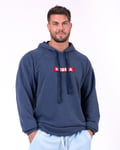 NEBBIA Red Label Hoodie 149 Dark Blue - XXL