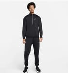 Nike Club Poly Knit Tracksuit Track Top Joggers Sweatpant Set Black Size XL BNWT