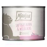 Ekonomipack: MjAMjAM 24 x 200 g - Saftig kyckling och vild lax
