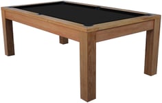 Biljardbord Europool Parsons Oak med matbordsskiva 7 fot