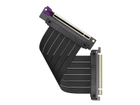 Cooler Master Riser Cable Ver. 2 - PCI Express x16-kabel - PCI Express (hun) vinklet til PCI Express (hann) - 20 cm - stigerør - svart