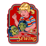 Steven Rhodes - You Can Learn Sewing Sticker, Accessories