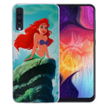 Ariel #1 Disney cover for Samsung Galaxy A50 - Blue