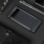 Fibre Brushed Cover for Samsung Galaxy S10 - Black