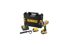DeWALT DCD996P2-QW - hammerbor/skruemaskine - ledningfri - 820 W - 3-hastigheders - 2 batterier