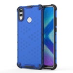 LLLi Mobile Accessories for HUAWEI Shockproof Honeycomb PC + TPU Case for Huawei Honor 8X(Black) (Color : Blue)