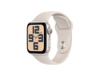 Apple Watch SE GPS 40mm smartwatch moonlight aluminum M/L