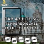 3-Pack Samsung Galaxy Tab A7 Lite 5G - Härdat glas 9H - Super Kvalitet Skärmskydd