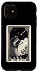 Coque pour iPhone 11 The Star Raton laveur Tarot Carte de tarot astrologie raton laveur mystique
