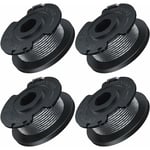 Ø1,65 mm-4,9m de Longueur Fil Coupe Bordure Compatible avec Bosch Convient pour Coupe-Bordures sans Fil EasyGrassCut,Contient 4 Pièces F016800569 Bobine Coupe Bordure