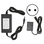 DRE18 DC-koppling Dummy-batteri med strömadapter för EOS RP spegellös 760D 750D 800D 850D 77D 200D 100240V (EU-kontakt)