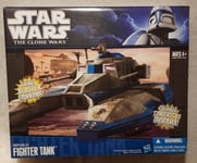 STAR WARS REPUBLIC FIGHTER TANK THE CLONE WARS ARMY VEHICLE SHIP NEW MISB RARE