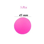 5pcs/lot Random Color Bouncing Ball Elastic Rubber Toy Junping 45mm