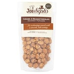 Joe & Sephs, Seph's Belgian Popcorn Sharing Bag, Handmade in UK, Suitable for Vegetarians, Gluten Free, Airpopped, Movie night, Chocolate, 80 gm