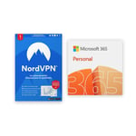 Microsoft 365 Personal 12 mois + NordVPN Standard 12 mois