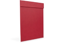 Classic A4 MENU clipboard med magnet clip, rød