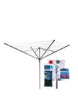 Minky Outdoor Rotary Airer With Accessories 50M 4 Arm