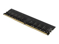 Lexar - Ddr4 - Modul - 16 Gb - Dimm 288-Pin - 3200 Mhz / Pc4-25600 - Cl19 - 1,2 V - Ikke Bufferet - Ikke-Ecc