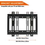 Fixed Slim TV Wall Mount Bracket for 14" - 42" 3D Plasma LCD LED Samsung