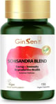 Ginsen Schisandra Blend, Vegan Approved Schisandra Berry Supplement, Added Rhodi