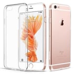 CABLING® Coque iPhone 6s Silicone, iPhone 6 / 6s Case Coque [Ultra Fine] Housse Etui Shock-Absorption Bumper TPU Gel Silicone Transparente Coque pour iPhone 6 6s 4.7"" CABLING