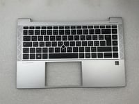 For HP EliteBook 845 G8 M52492-FP1 AZERTY Arabic Palmrest Keyboard Top Cover NEW