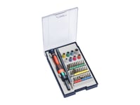 Kwb 115700, 30 Styck, Phillips, Pozidriv, Öppning, Star, 1 X T 4, 1 X T 5, 1 X T 6, 1X T 7, 1 X T 8, 1 X T 9, 1 X T 10, 1 X T 15, 1 X T 20 1 X 0.7 Mm, 1 X..., Hexagonal