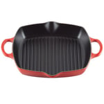 Le Creuset - Dyp grillpanne støpejern 30 cm cerise