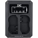 JJC DCH-ENEL15 USB Dual Battery Charger -tuplalaturi (Nikon EN-EL15)