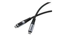 Verbatim - Usb-Kabel - 24 Pin Usb-C (Hane) Till 24 Pin Usb-C (Hane) - Usb4 - 1.2 M - Led Display, Upp Till 40 Gbps Dataöverföringshastighet, Stöd För Power Delivery 3,1, Stöd För Strömleverans På Upp Till 240 W, Ladda Och Synka