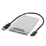 High-Speed 2TB USB 3.0 to 2.5 Inch External Hard Drive SSD D Transparent En uk