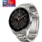 Huawei Watch GT 3 Pro -smartklocka, 46 mm, titan / titanarmband