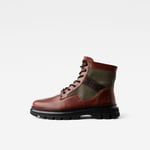 Vetar II High Leather Boots - Red - Men