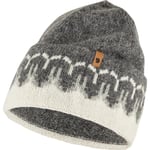 Fjällräven Övik Path Knit Beanie (Vit (CHALK WHITE-GREY/113-020) One size)