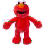 Sesame Street Elmo 467195 Officiellt licensierad plyschleksak, Flerfärgad, 35 cm