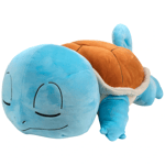 Pokemon Plush Stuffed Animal Sleeping Squirtle Soft Toy Blue Brown 45cm 18in NEW