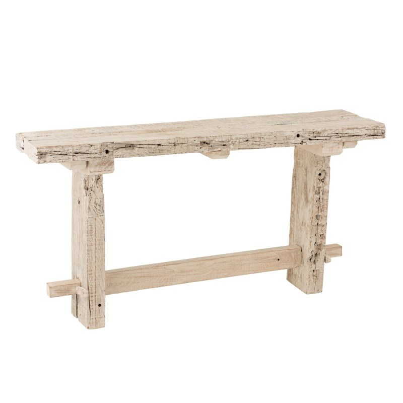 Table Console 100x35x75 Cm Bois Massif De Pin 4329534