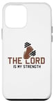 Coque pour iPhone 12 mini Inspiration « Dire le Seigneur Ma Force »
