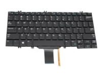 Dell - Erstatningstastatur for bærbar PC - bakbelysning - AZERTY - fransk europeisk - oppusset - for Latitude 3440, 54XX, 7420 2-in-1, 7430, 75XX Precision 34XX