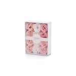 Isabelle Laurier - Coffret cadeau luxe 12 roses de bain - Bombe de bain, Confettis pétales de Rose parfumés - Cadeau Femme