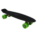 22" Retro Mini Skateboard Black